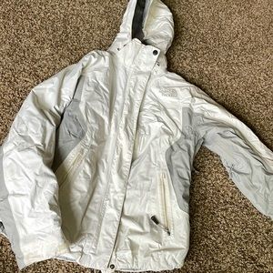The North Face double jacket super warm